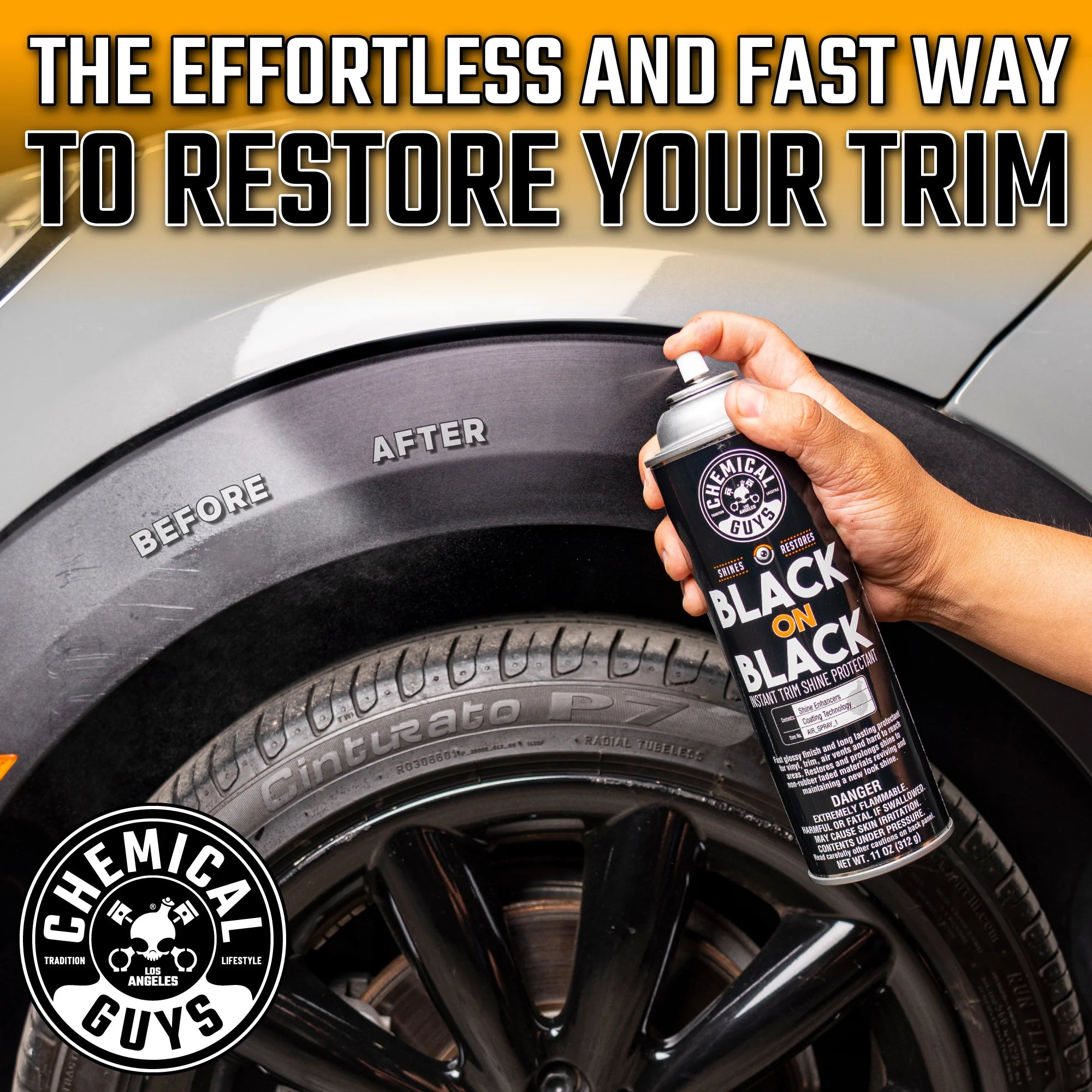 Chemical Guys Clean Black On Black Instant Shine - Image 8