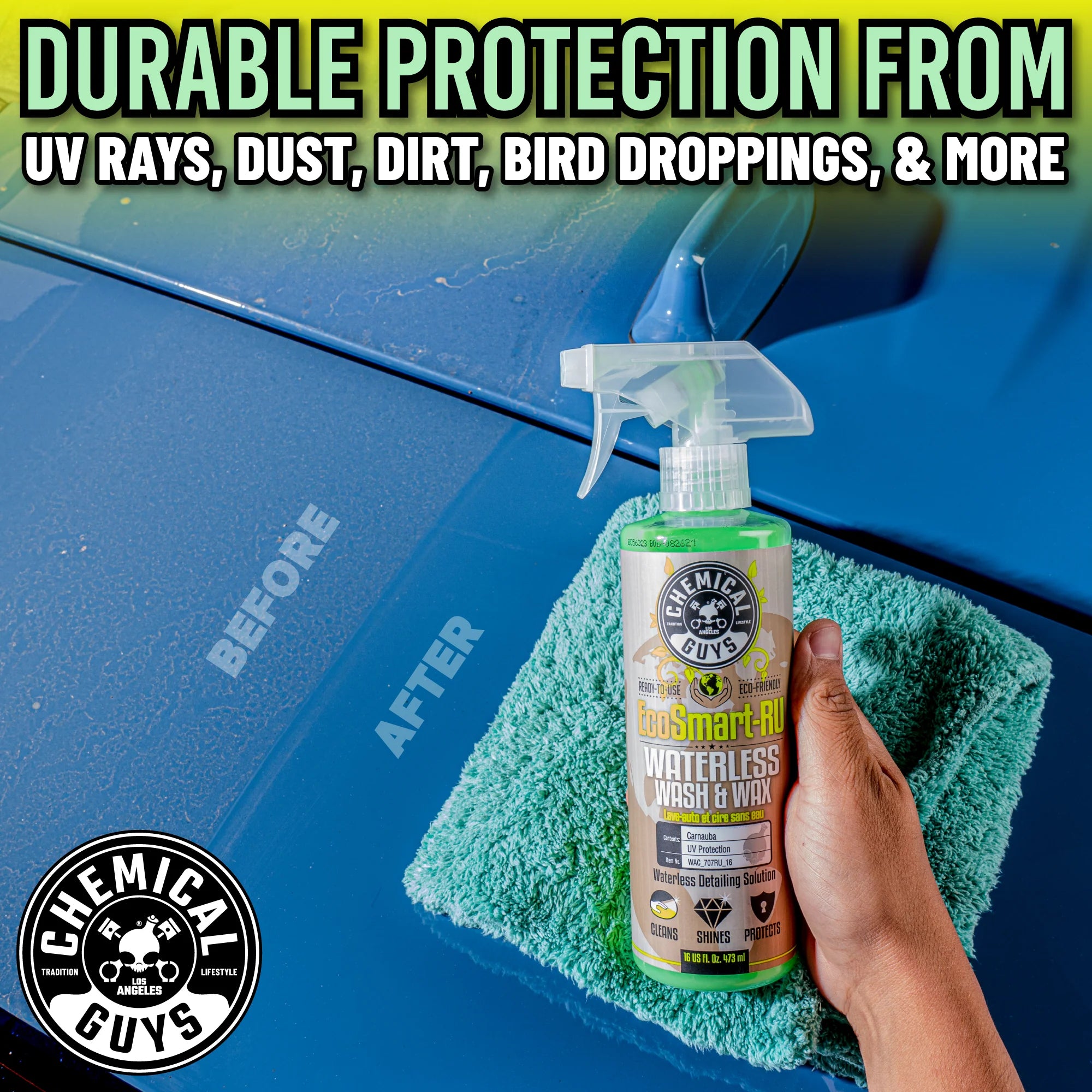 Chemical Guys Clean EcoSmart-RU Waterless Car Wash - Image 6