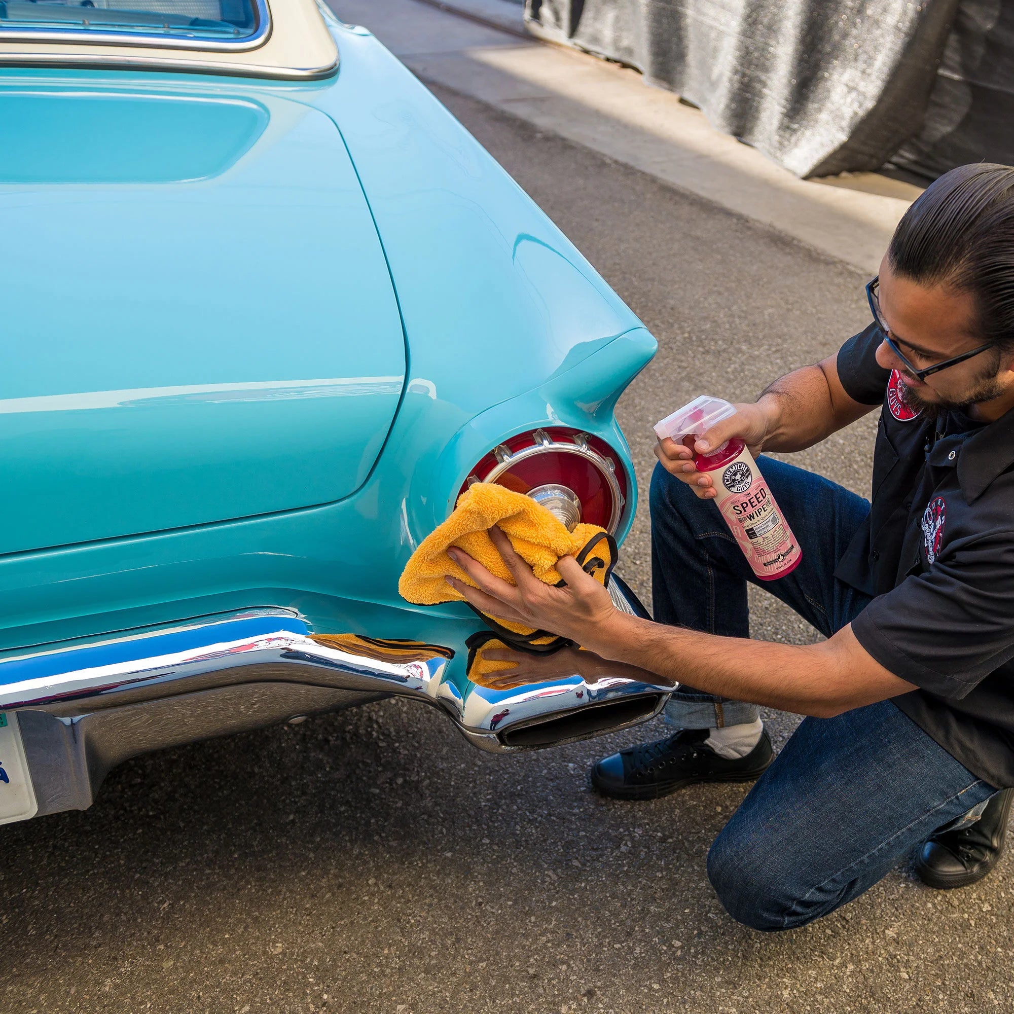 Chemical Guys Clean Speed Wipe Quick Detailer & High Shine Spray Gloss - Image 15