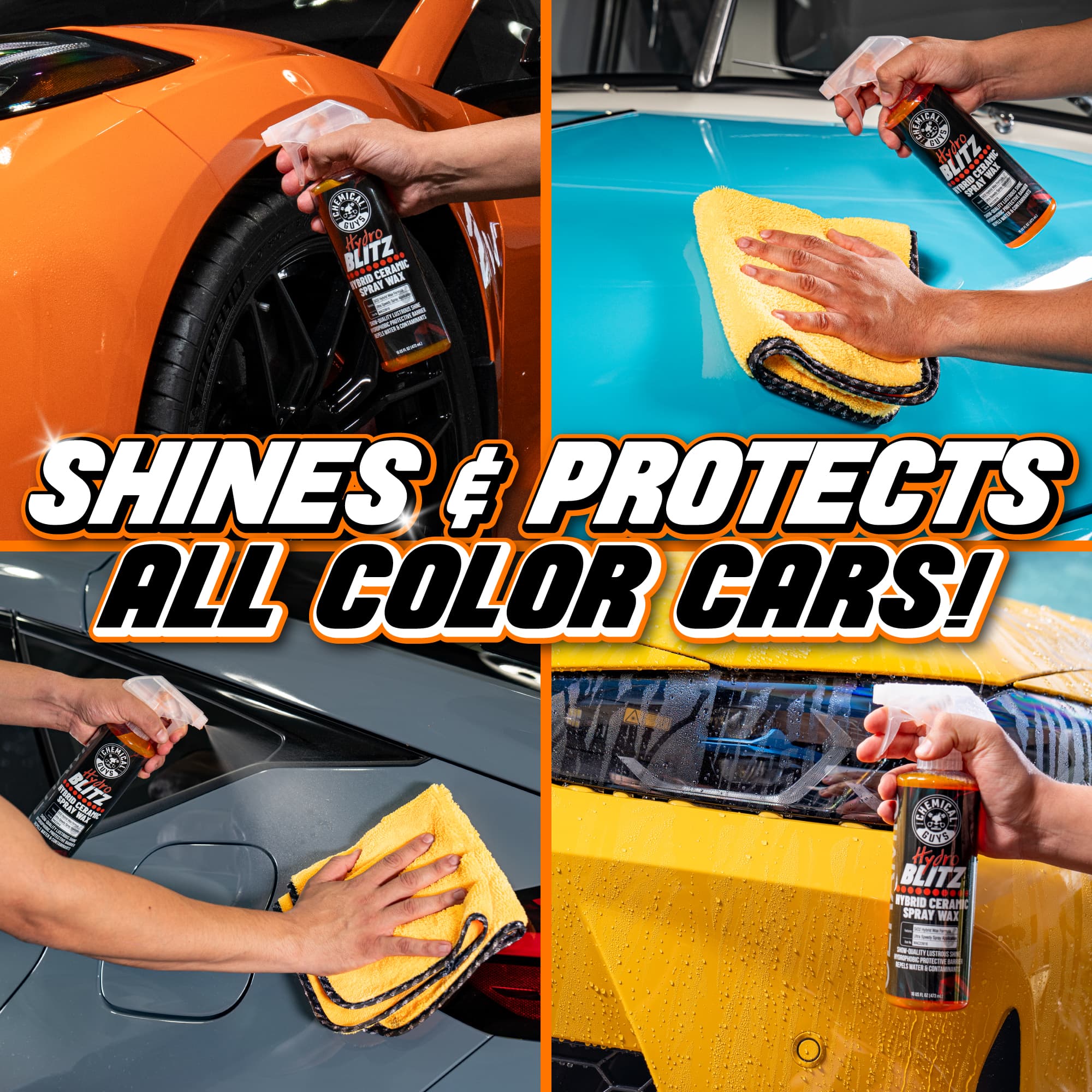 Chemical Guys Clean HydroBlitz Hybrid Ceramic Spray Wax - Image 8