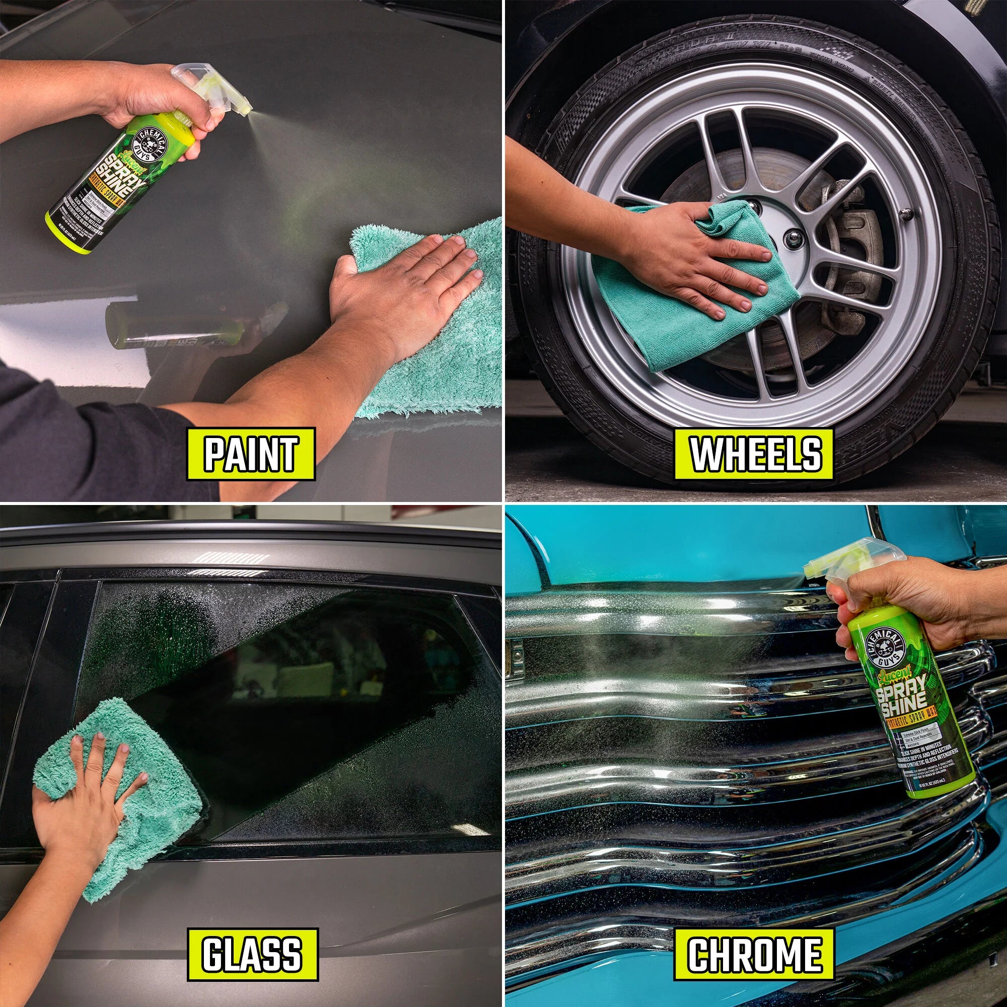 Chemical Guys Clean Lucent Spray Shine Synthetic Spray Wax - Image 5