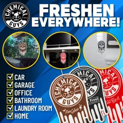 Alternative view of Chemical Guys Clean Hanging Air Freshener Assorted 3-Pack