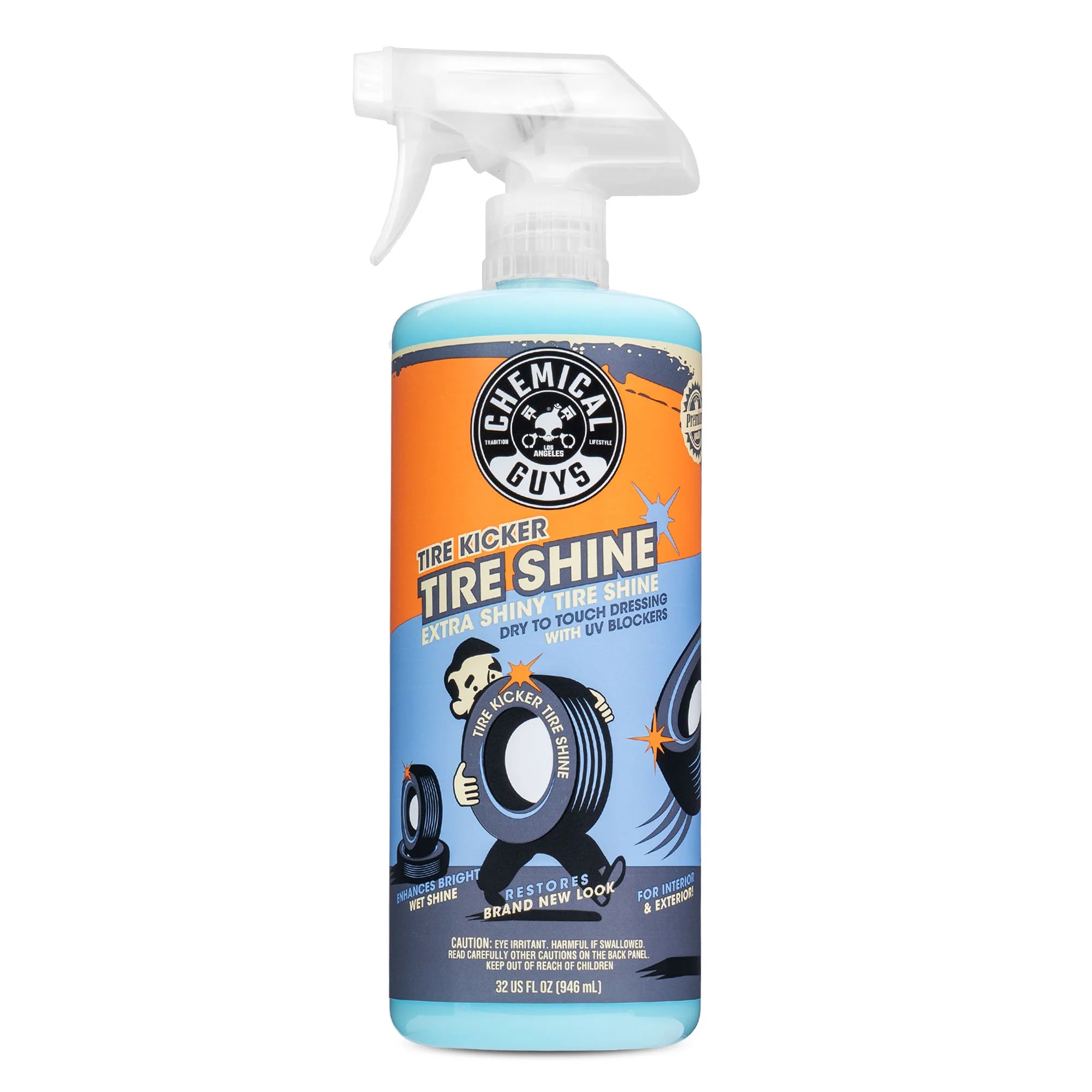 Chemical Guys Clean Tire Kicker Extra Shiny Tire Shine - Image 8
