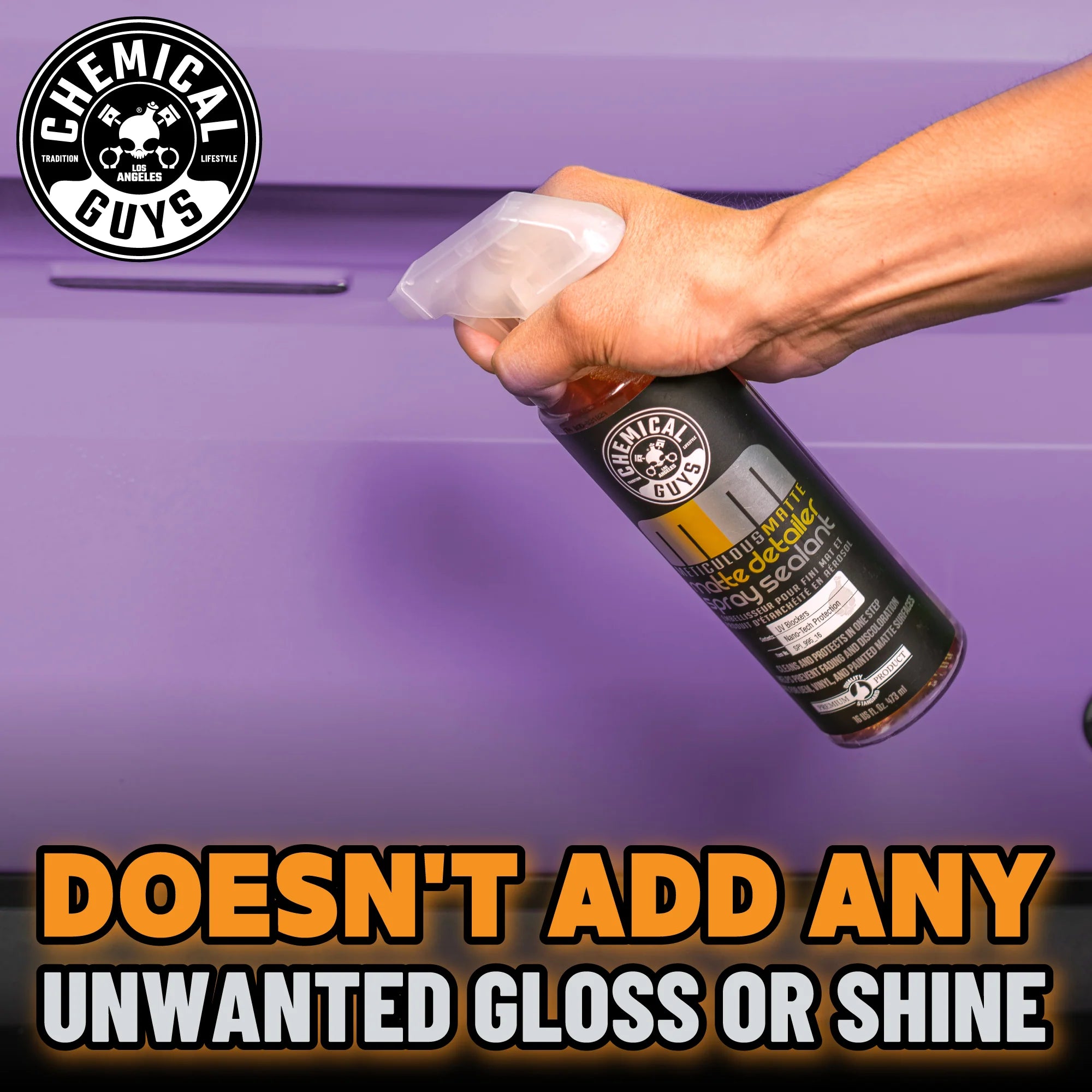 Chemical Guys Clean Meticulous Matte Detailer Spray & Sealant - Image 13
