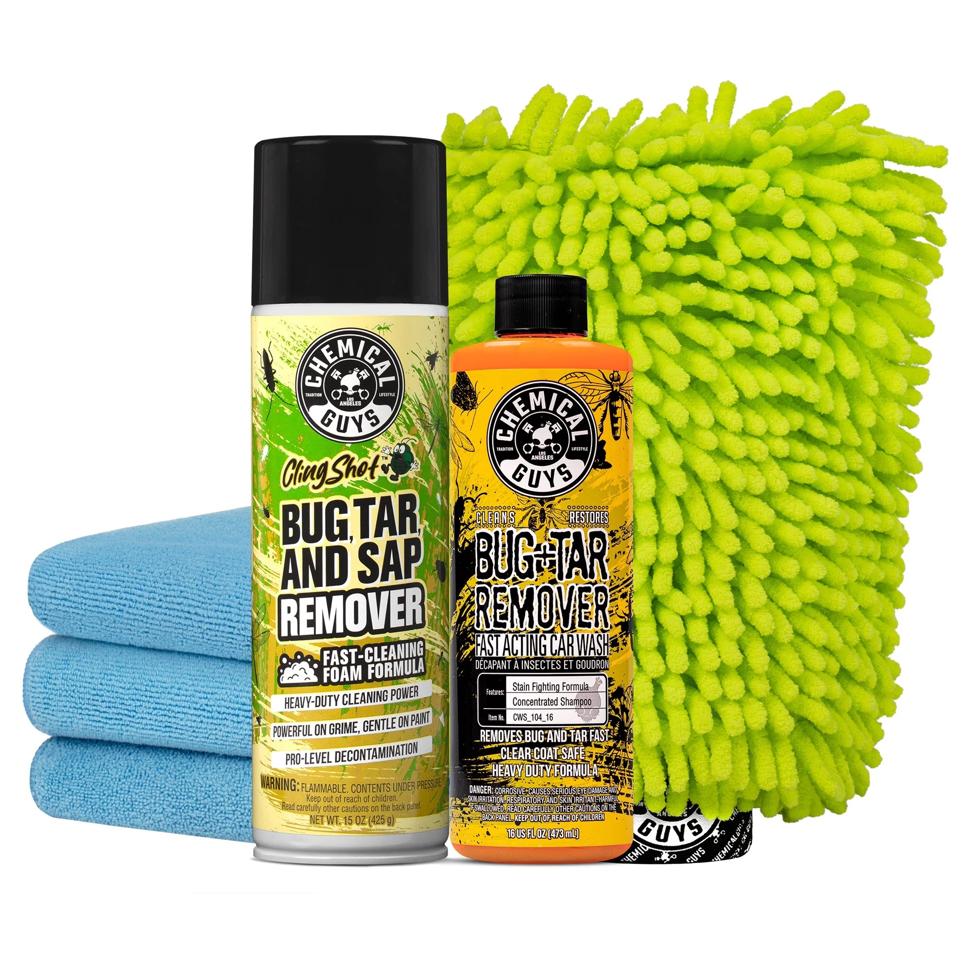 Chemical Guys Clean Bug, Tar, Sap Remover Car Wash Kit
