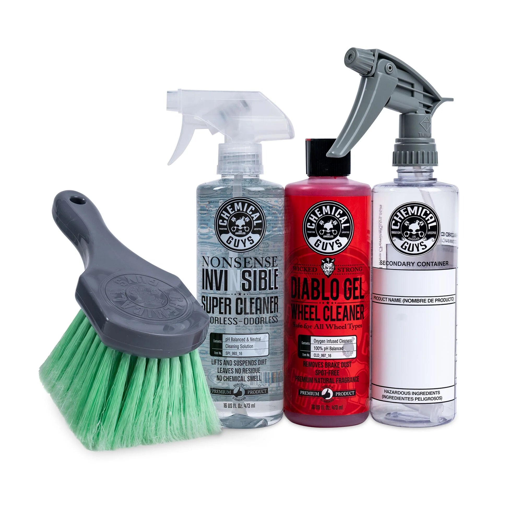 Chemical Guys Clean All Purpose Exterior Wheel & Trim Kit