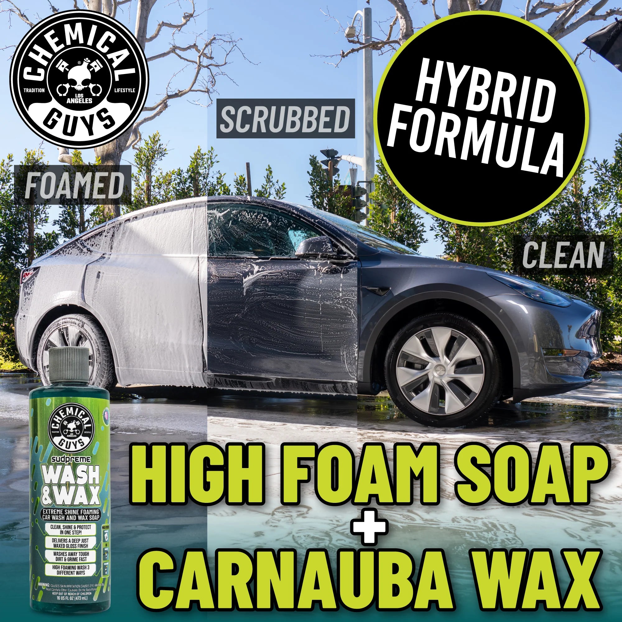 Chemical Guys Clean Sudpreme Wash & Wax - Image 4
