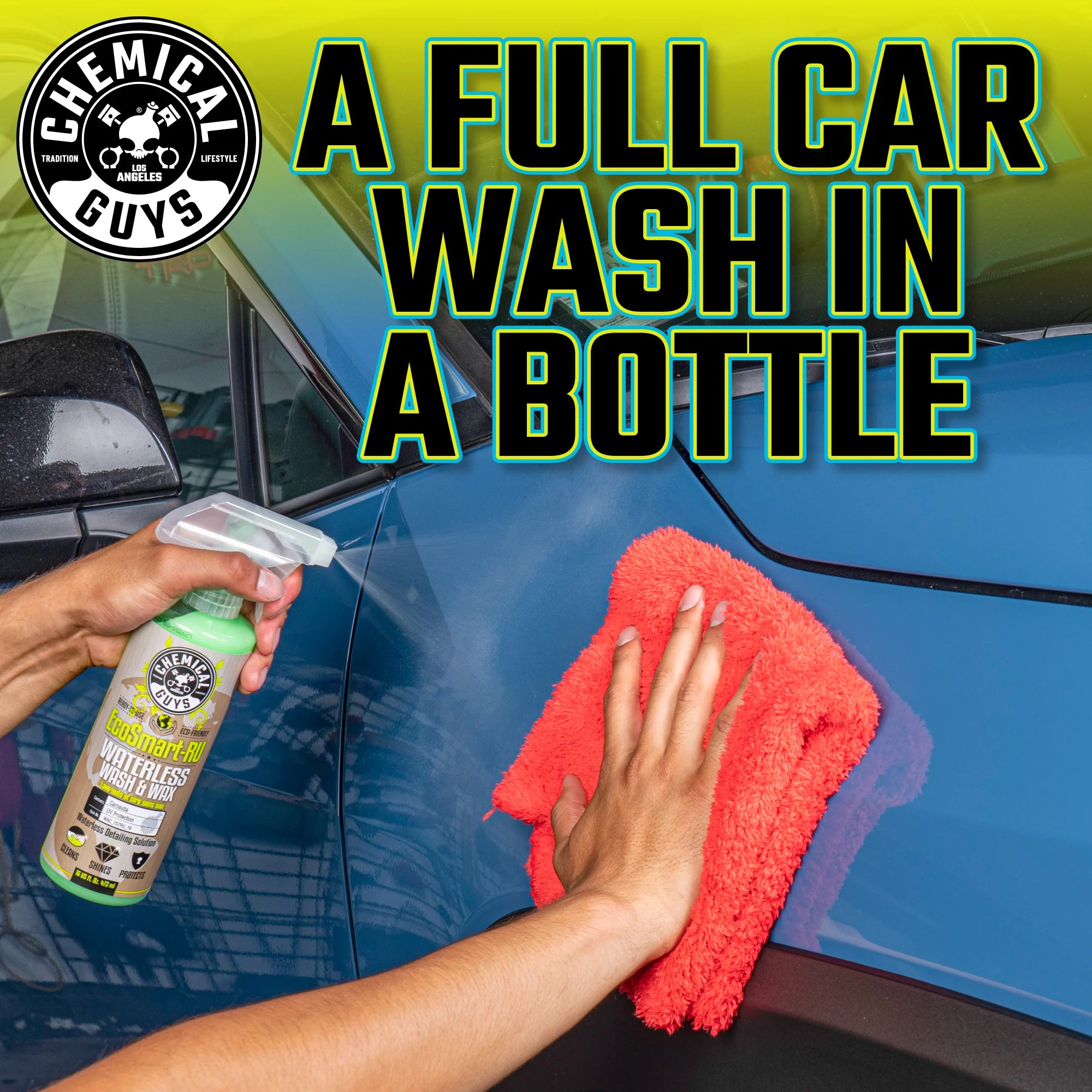 Chemical Guys Clean EcoSmart-RU Waterless Car Wash - Image 7