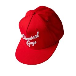 Alternative view of Chemical Guys Clean Snap-It-Back Red Script Hat