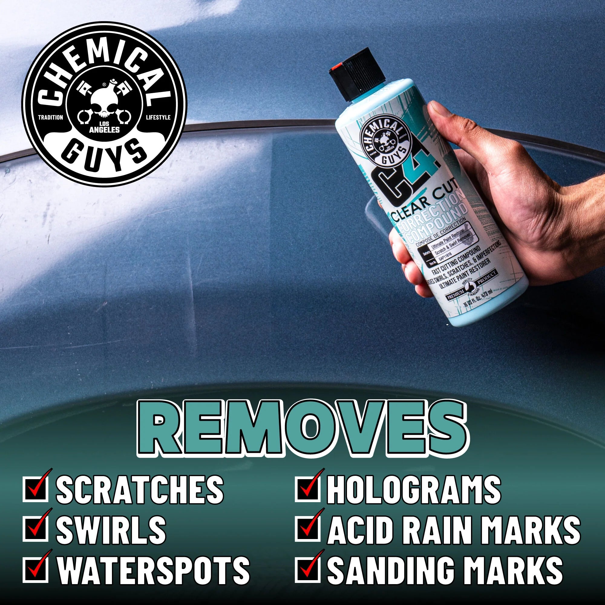 Chemical Guys Clean Two Step Compound & Polish Bundle - Image 6