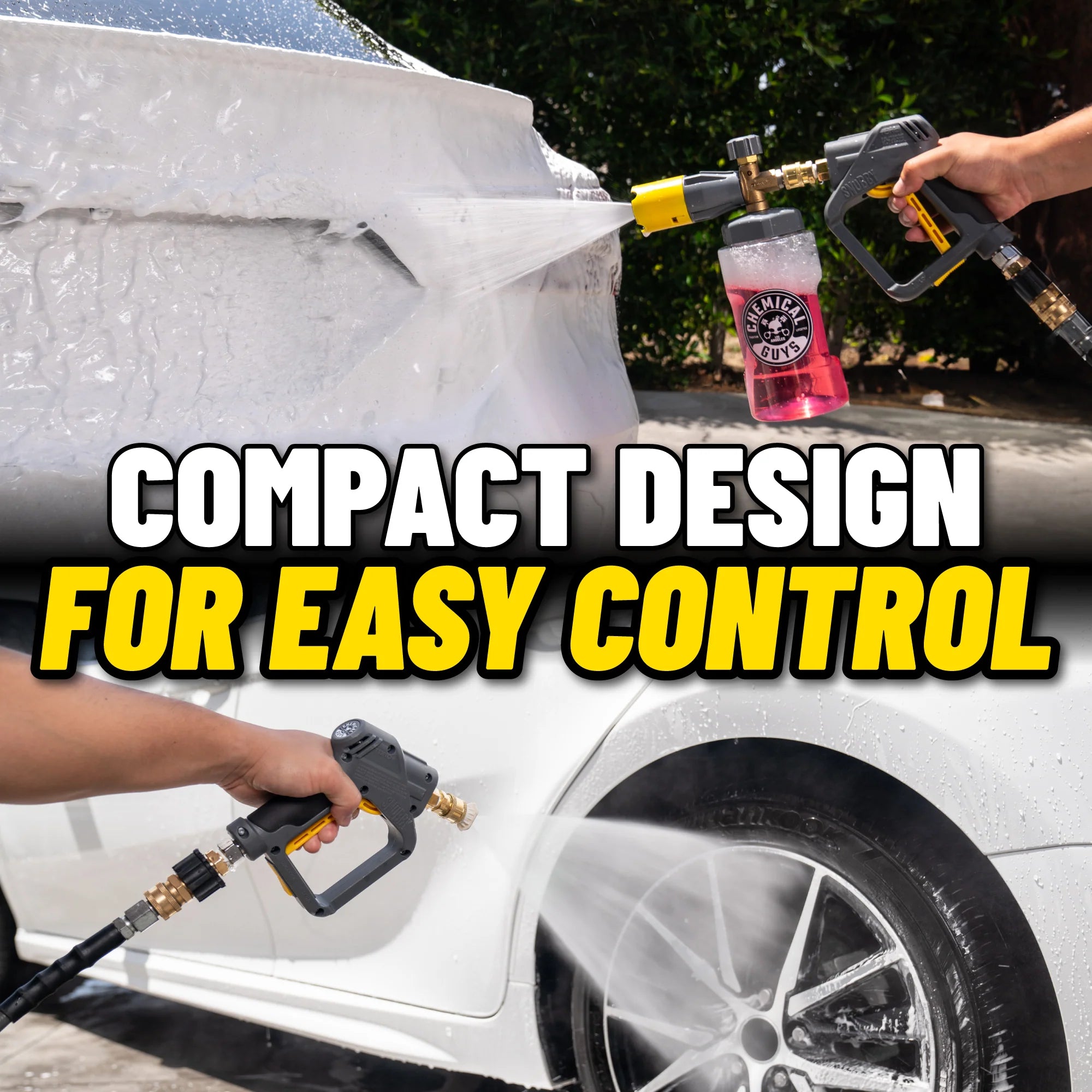 Chemical Guys Clean ProFlow Easy Foam Pressure Washer & Gun Kit - Image 3