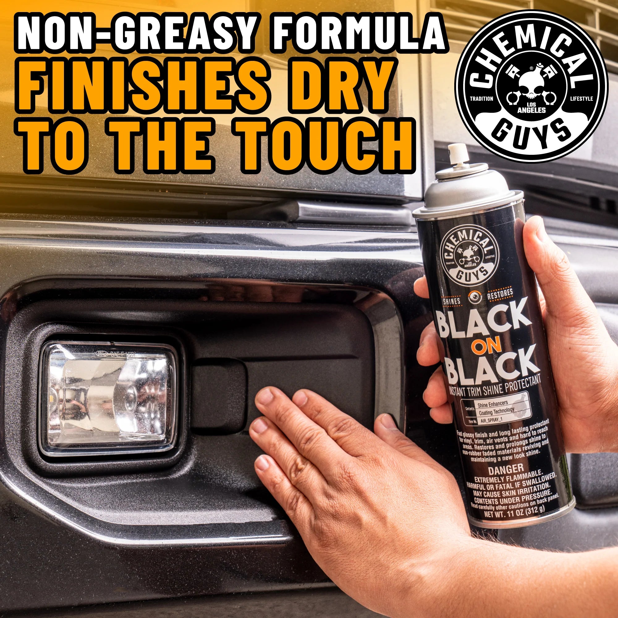 Chemical Guys Clean Black On Black Instant Shine - Image 4