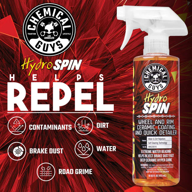 Chemical Guys Clean The Sticky Stiffy Tire Cleaner & Ceramic Shine Kit - Image 3