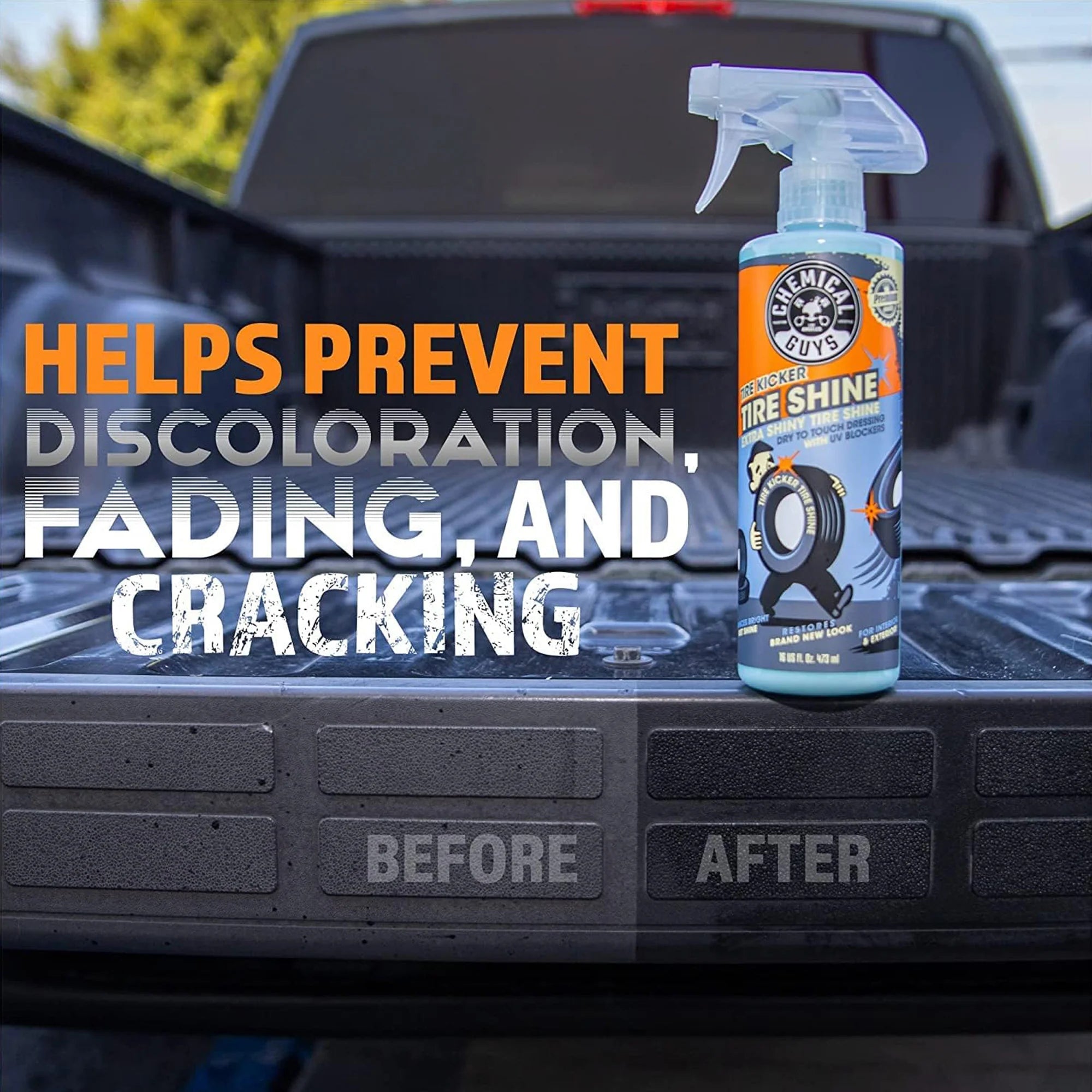Chemical Guys Clean Tire Kicker Extra Shiny Tire Shine - Image 3