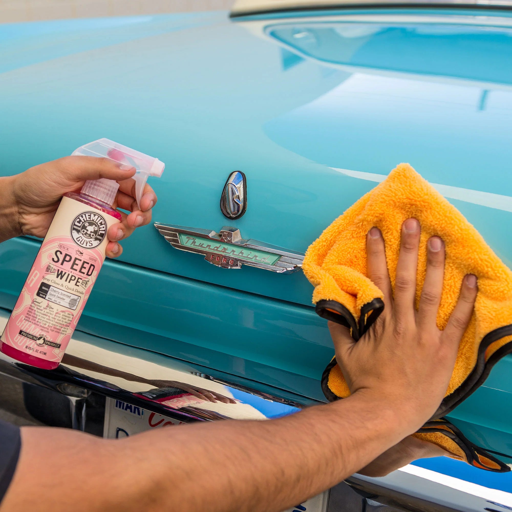 Chemical Guys Clean Speed Wipe Quick Detailer & High Shine Spray Gloss - Image 14