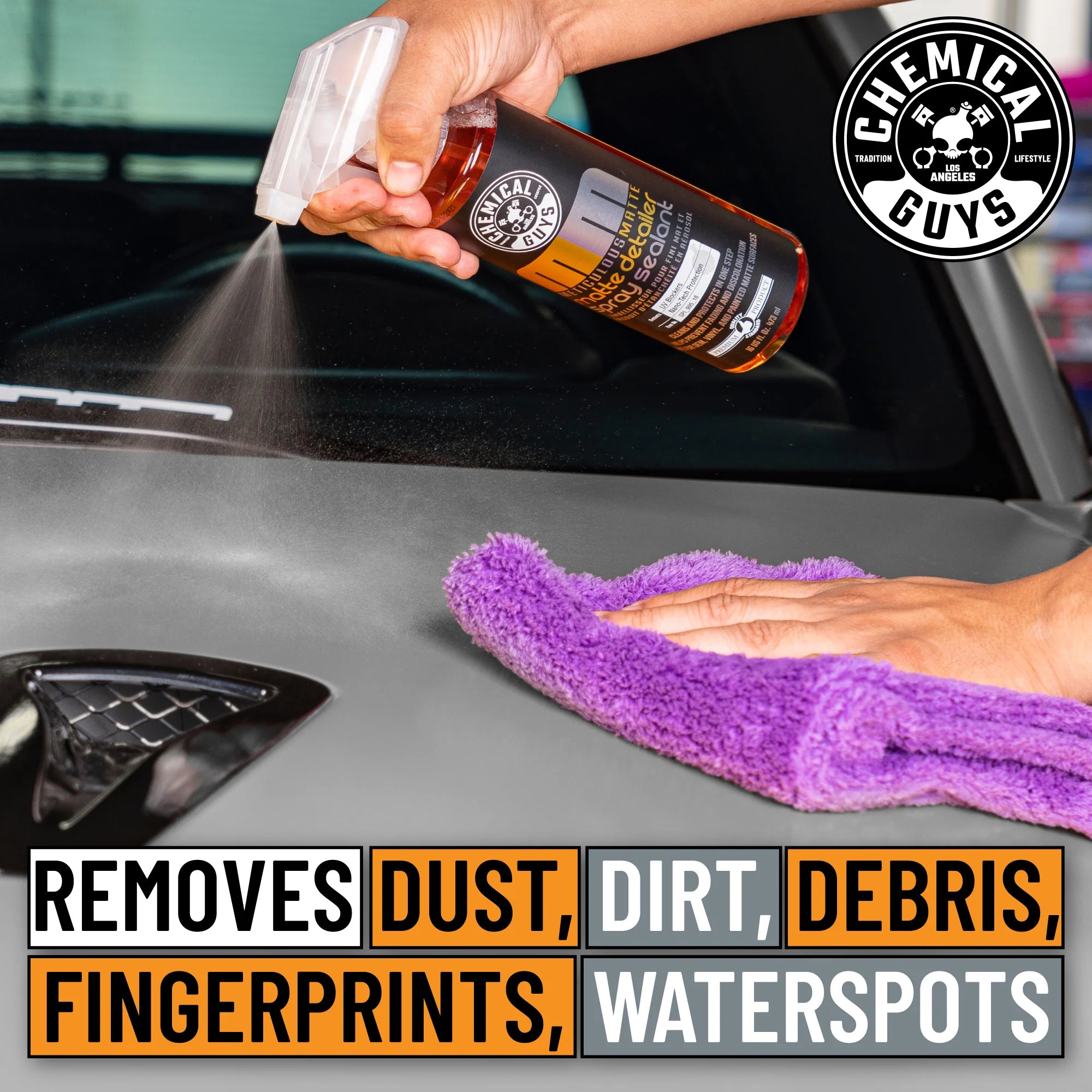 Chemical Guys Clean Meticulous Matte Detailer Spray & Sealant - Image 9
