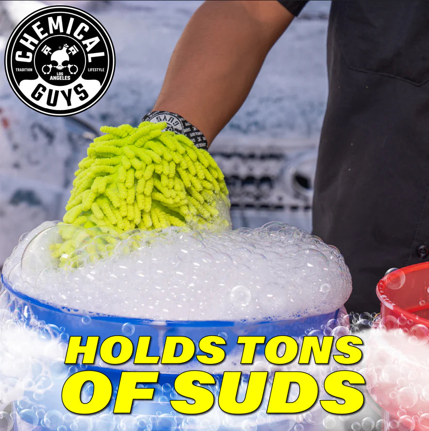 Chemical Guys Clean Chenille Wash Mitt - Image 5