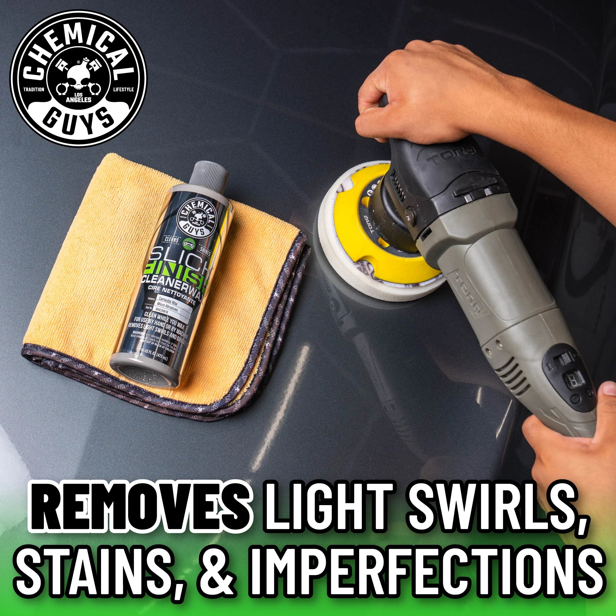Chemical Guys Clean Slick Finish Cleaner Wax - Image 7