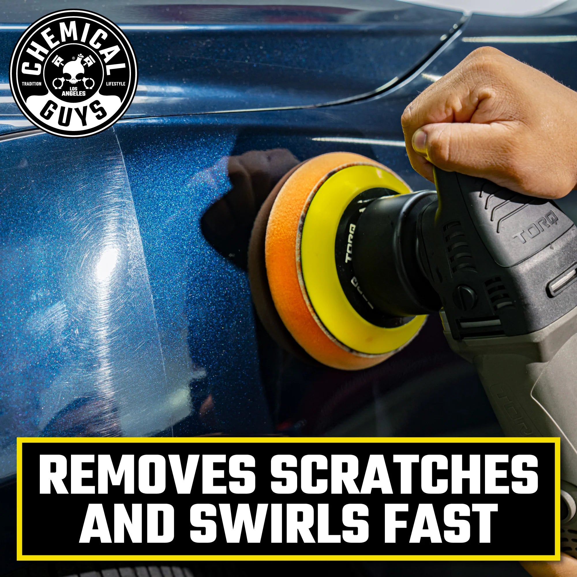 Chemical Guys Clean TORQX Random Orbital Polisher - Image 2