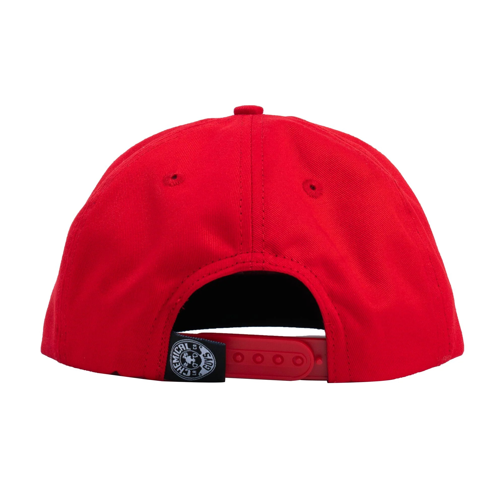 Chemical Guys Clean Snap-It-Back Red Script Hat - Image 8