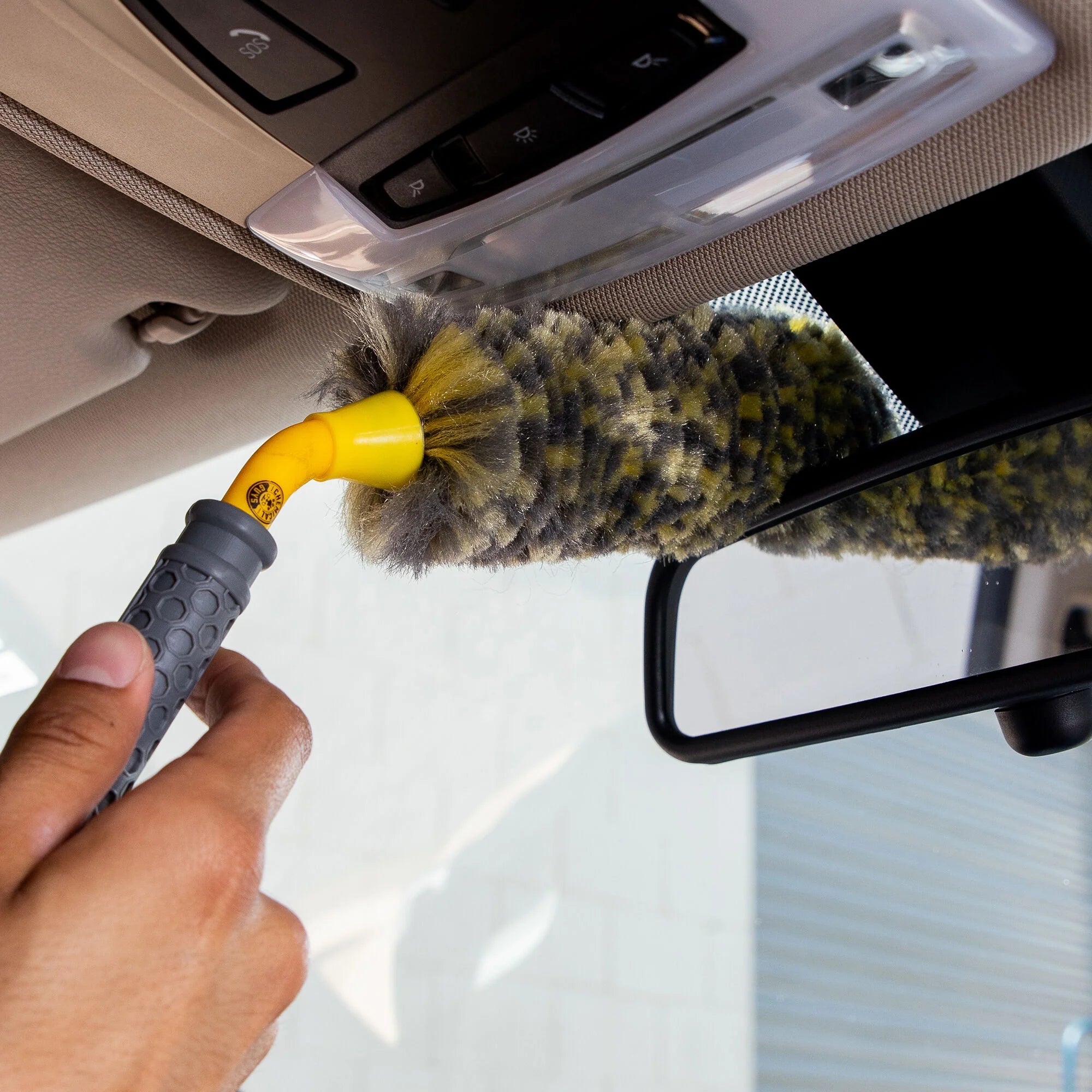 Chemical Guys Clean Rimpaca Reach Around Wheel Brush 2-Piece Set - Image 8
